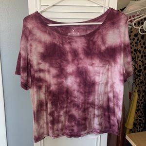 Oversized tie dye shirt from American eagle